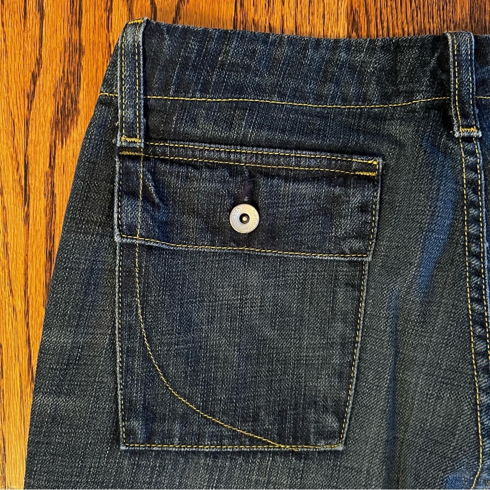 PAPER DENIM & CLOTH • Indigo Low Rise Denim Jeans - Picture 10 of 10